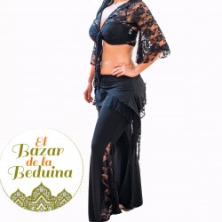 Lace belly dance top